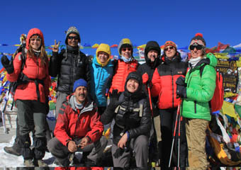 Annapurna circuit . November 2014